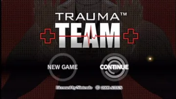 Trauma Team screen shot title